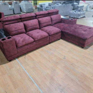 L-Shape Sofa Red