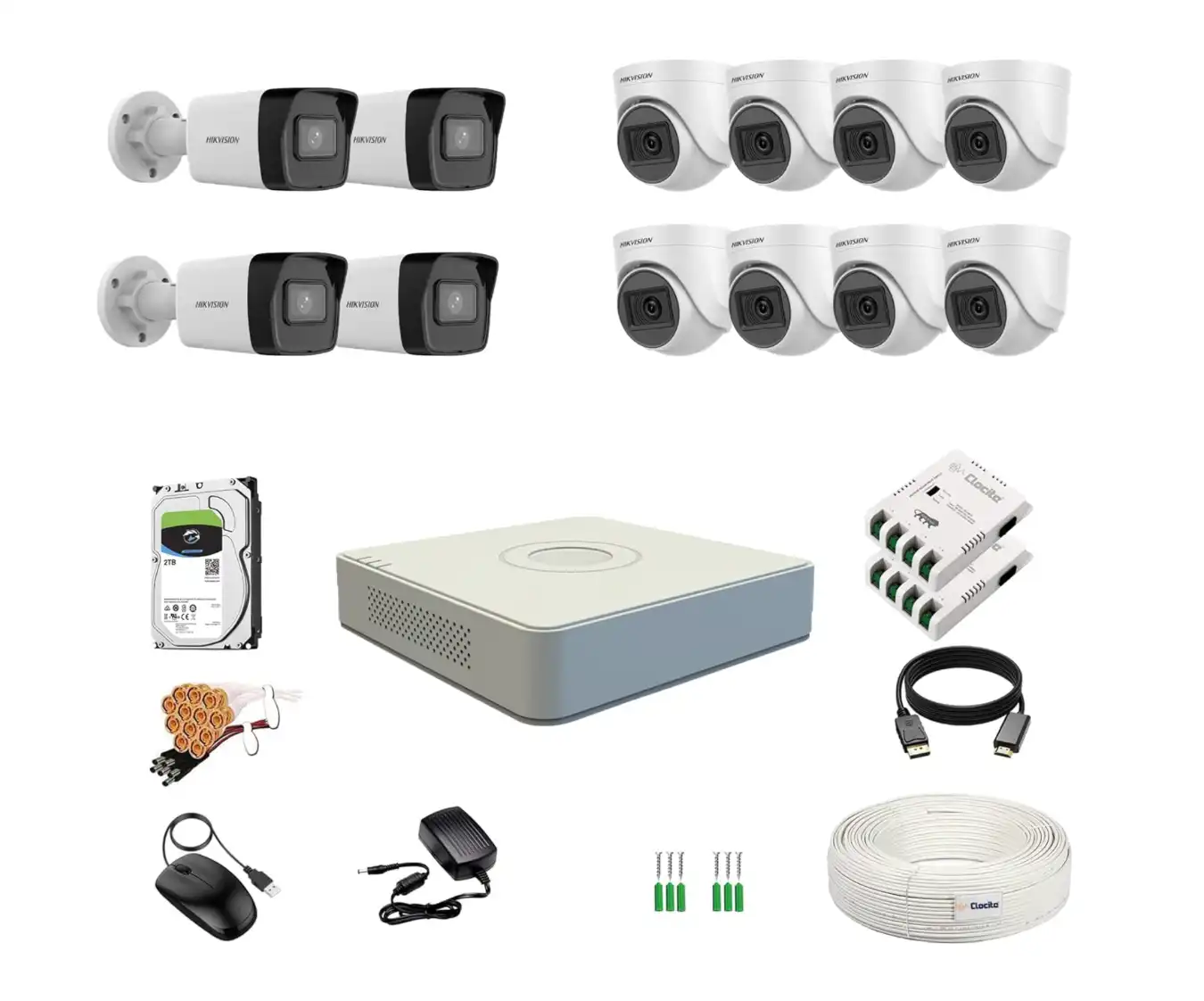 12 Channel CCTV Camera